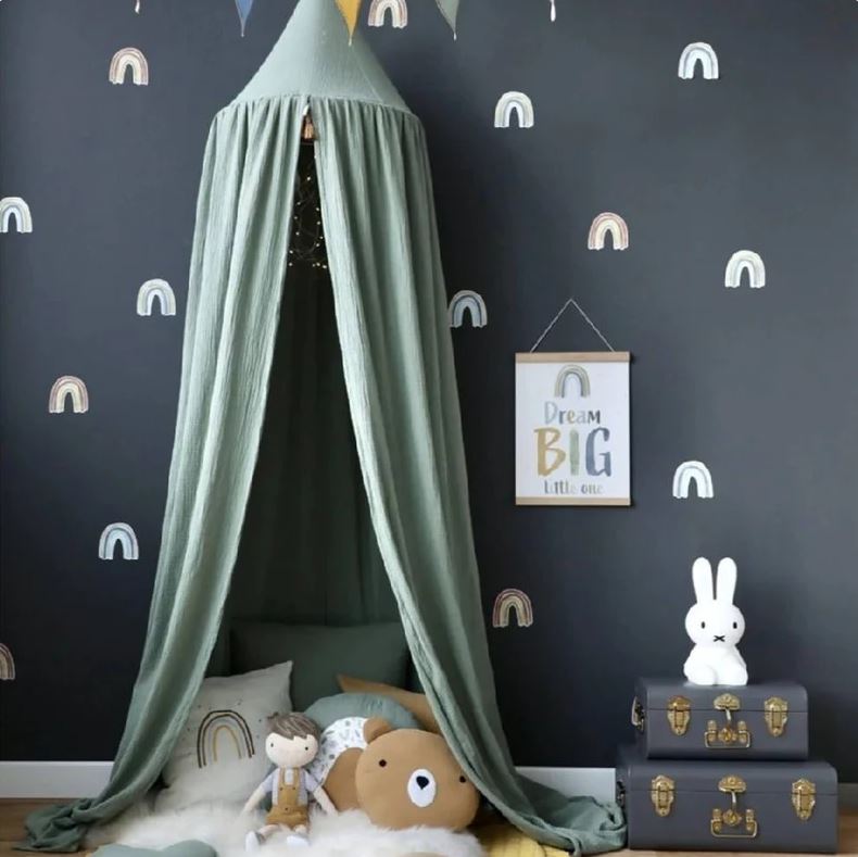 cot / bed canopy green