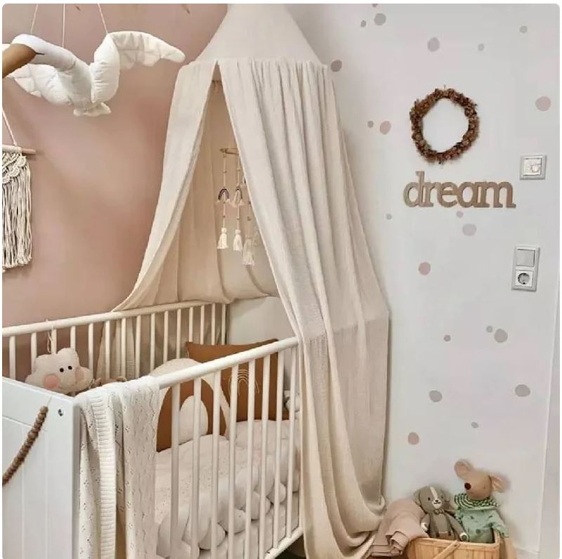 cot / bed canopy beige / khaki