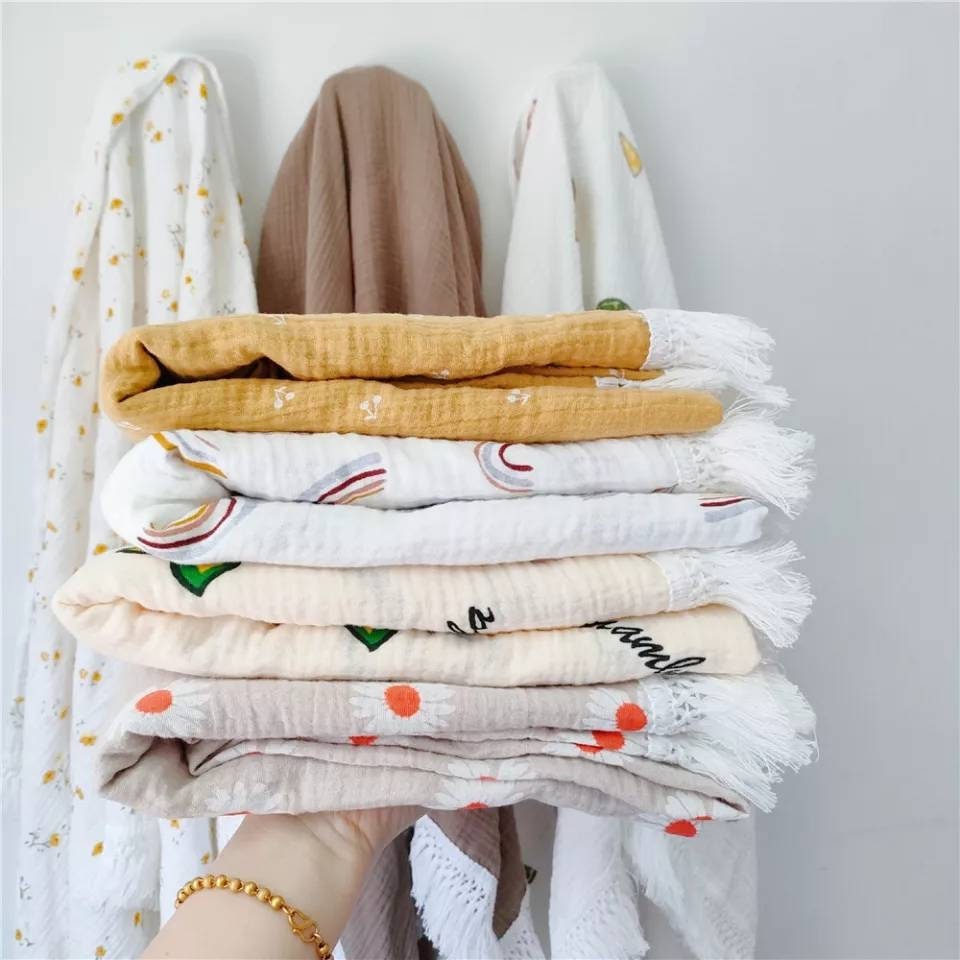 Muslin shop gauze blanket