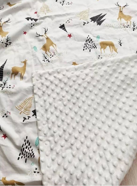 Christmas Baby Blanket, Winter Baby Blanket